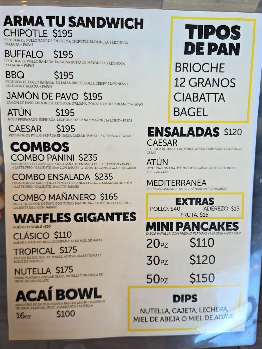 HR COFFEE & DELI Menu - Image 1